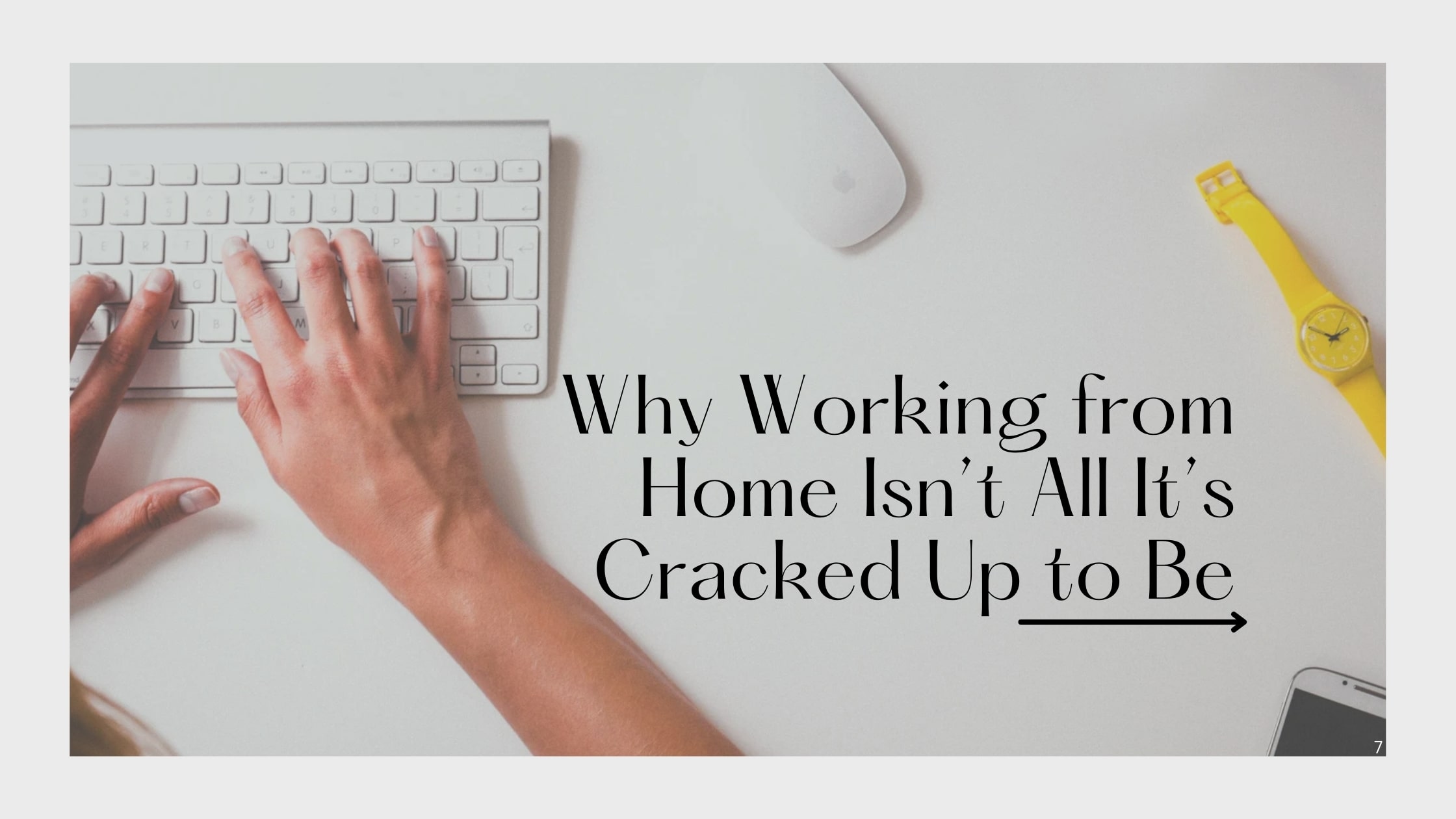 Work from home
