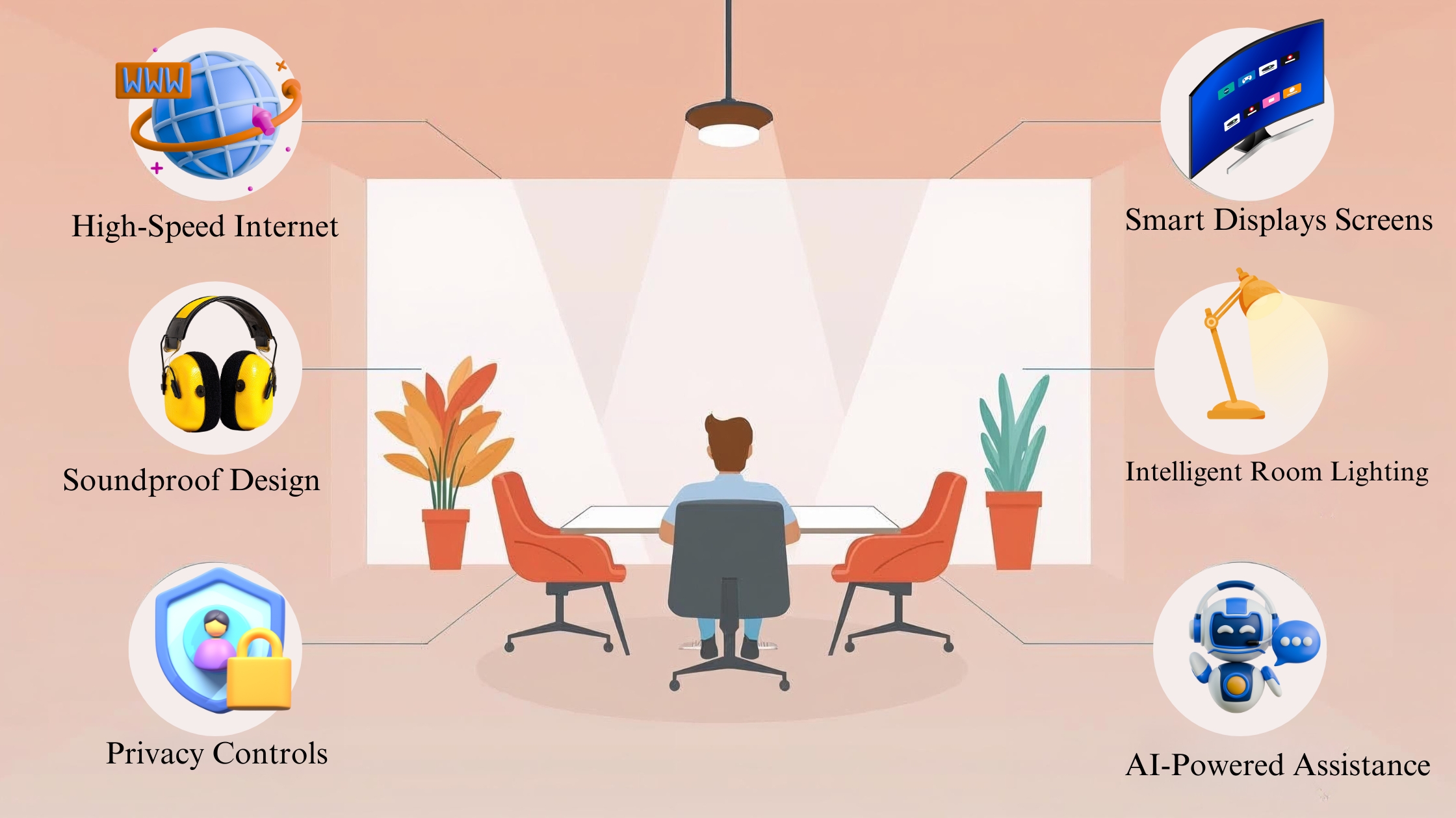 Smart Features of Meeting Room